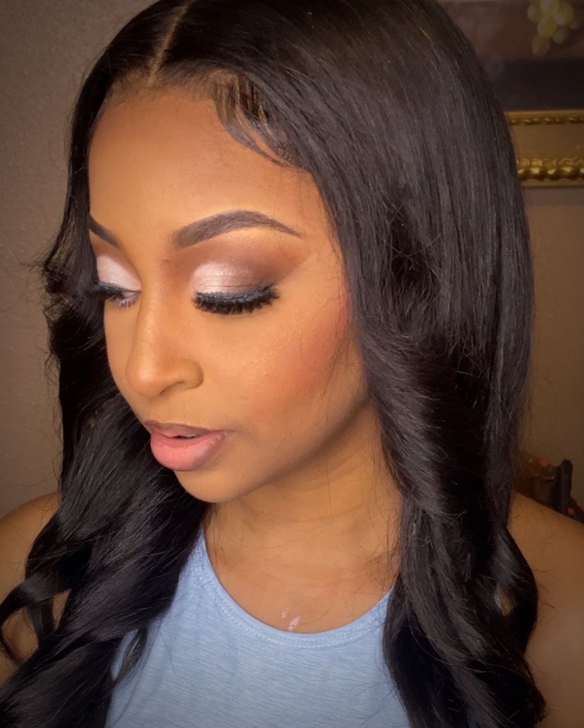 Natural beauty makeup look